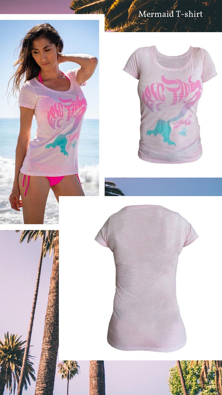 WOMENS MERMAID LOGO TEE SHIRT